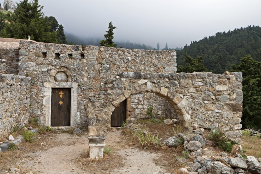 Une vieille église dans le village de Pyli. Panos Karas - Shutterstock.com