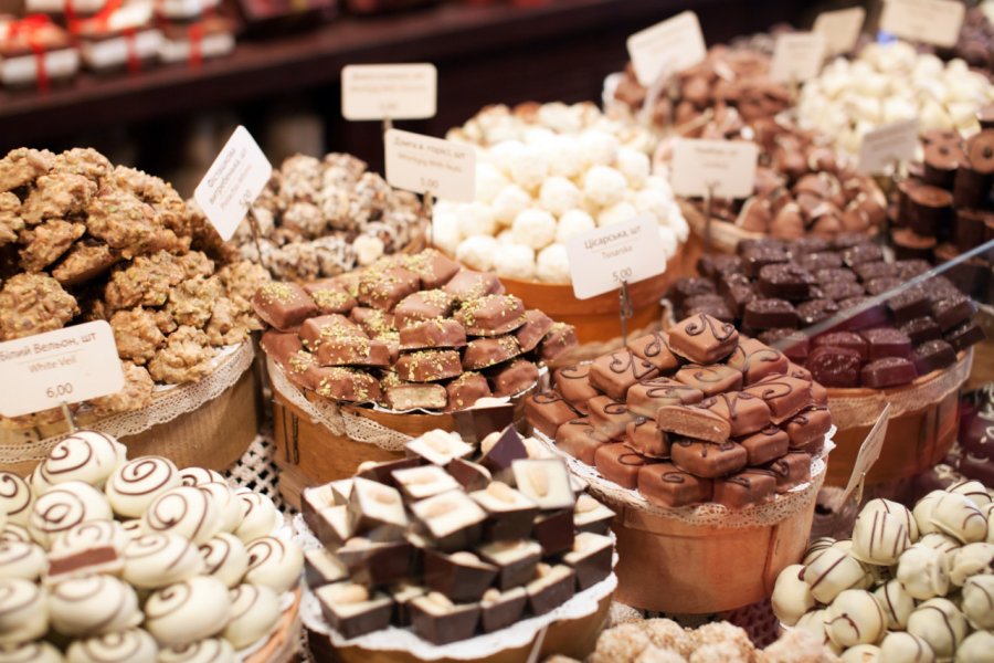 Chocolats à Bruxelles. (© Shebeko - shutterstock.com))