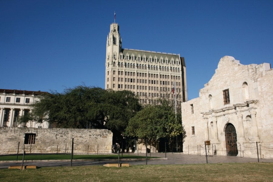 Le Fort Alamo, lieu de la bataille pour l'indépendance du Texas. Stéphan SZEREMETA