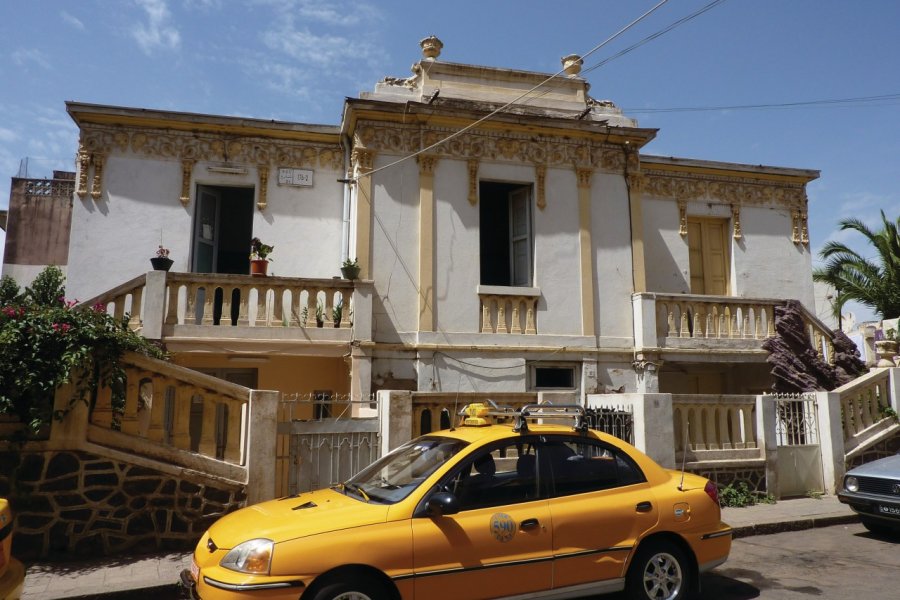 Une des nombreuses villas italiennes que compte la capitale érythréenne. Charlotte FICHEUX