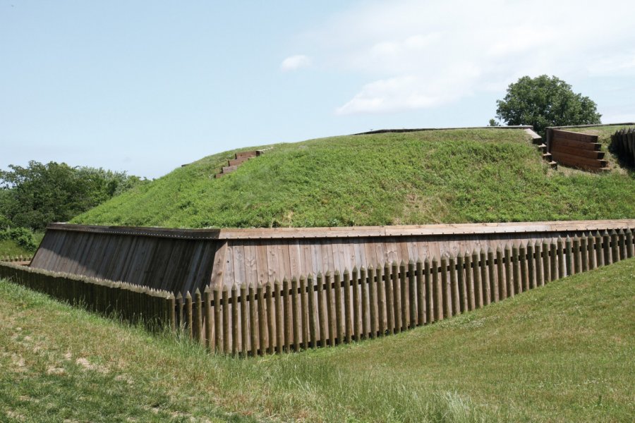 Fort George, site historique de la guerre de 1812 avec les Etats-Unis. Stéphan SZEREMETA