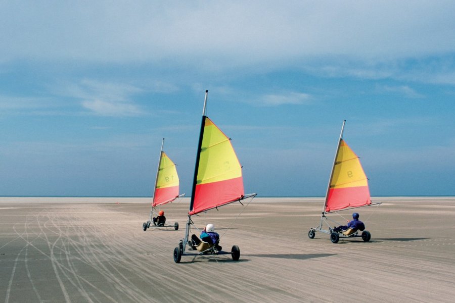 Chars à voile JERÔME BERQUEZ - AUTHOR'S IMAGE