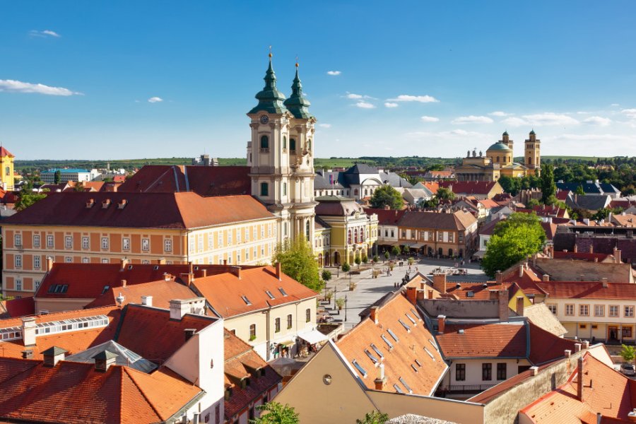 Vue sur la ville d'Eger. Ekaterina Polischuk - Shutterstock.com