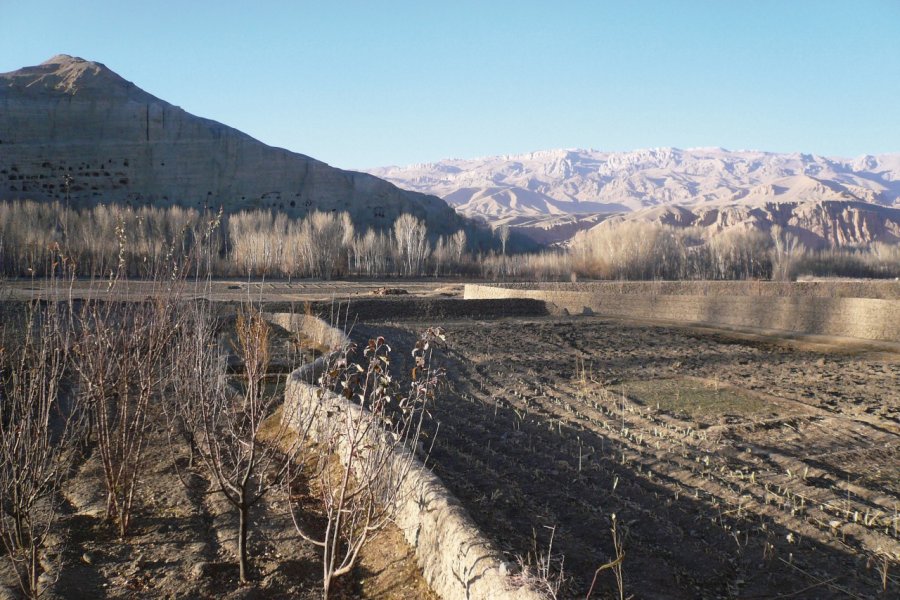 Campagne aux alentours de Bâmiyân. Constance de Bonnaventure