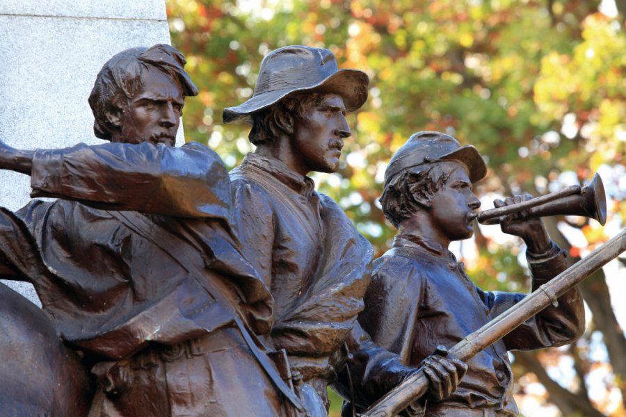 Statue American Civil War Soldier à Gettysburg. Lillisphotography - iStockphoto