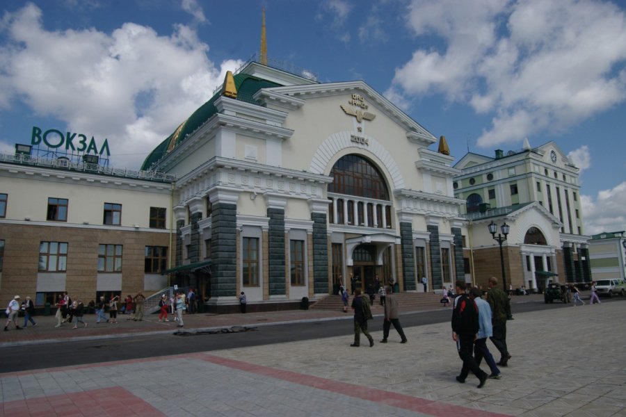 Gare de Krasnoïarsk Stéphan SZEREMETA