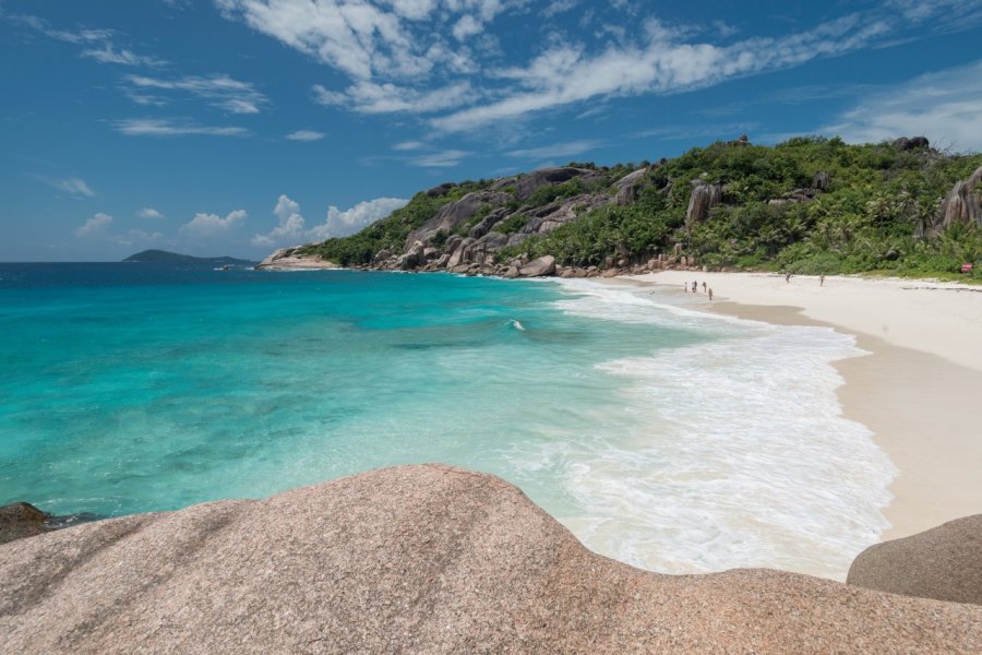 Plage sur l'île de Grande Soeur. Chris Close - Office du tourisme des Seychelles