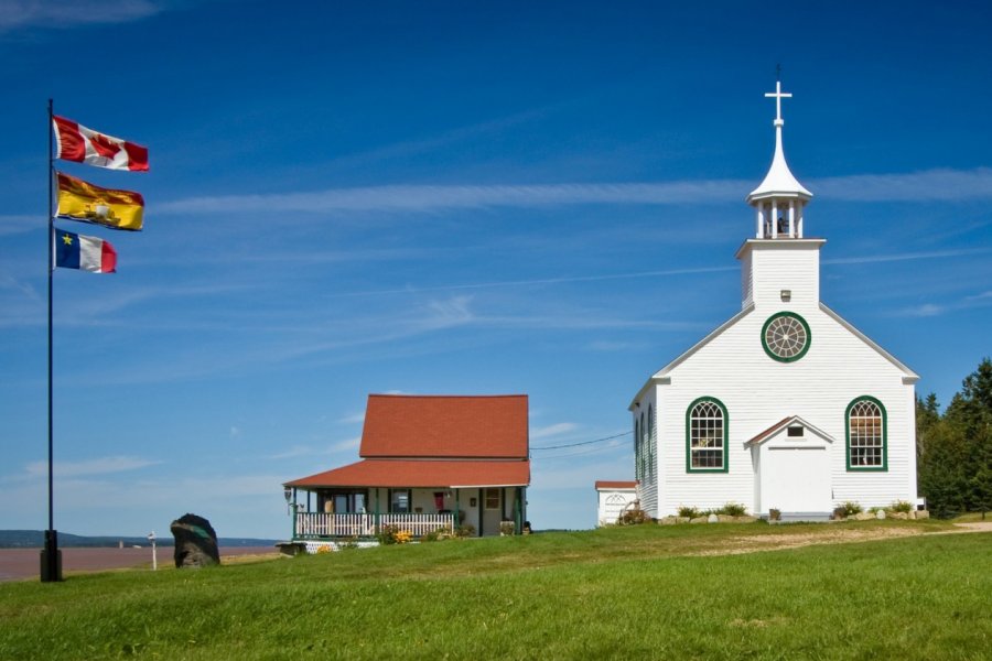 <b>Chapelle Sainte-Anne-de-Beaumont, au sud de </b>Memramcook.<b></b> mmackillop - Fotolia