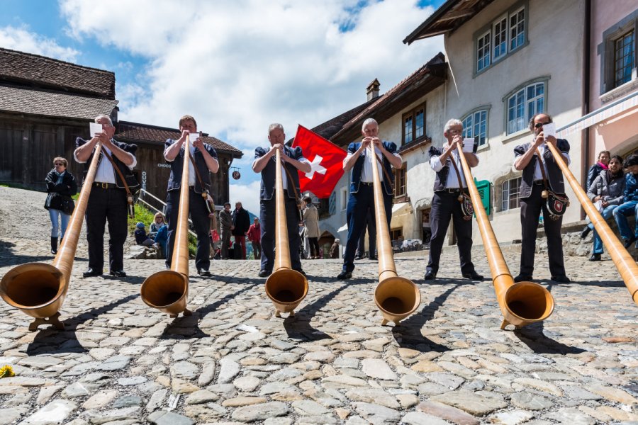 Festival du fromage à Gruyères. eugeniek - Shutterstock.com