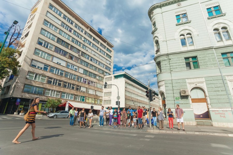 Dans les rues de Sarajevo. Paulprescott72 - iStockphoto