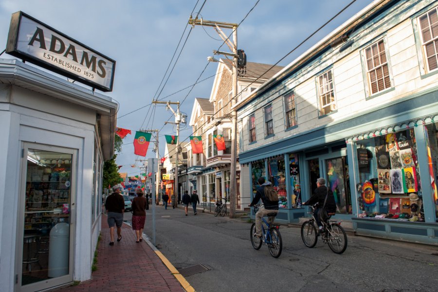 Rue commerçante de Provincetown. Rolf_52 / Shutterstock.com