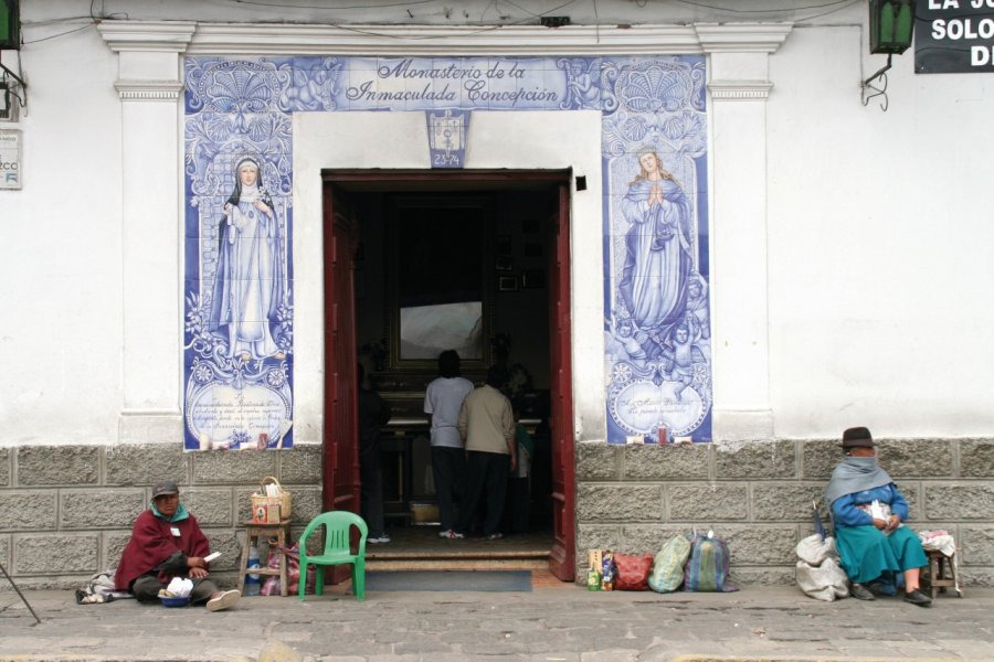 Centre-ville de Riobamba. Stéphan SZEREMETA