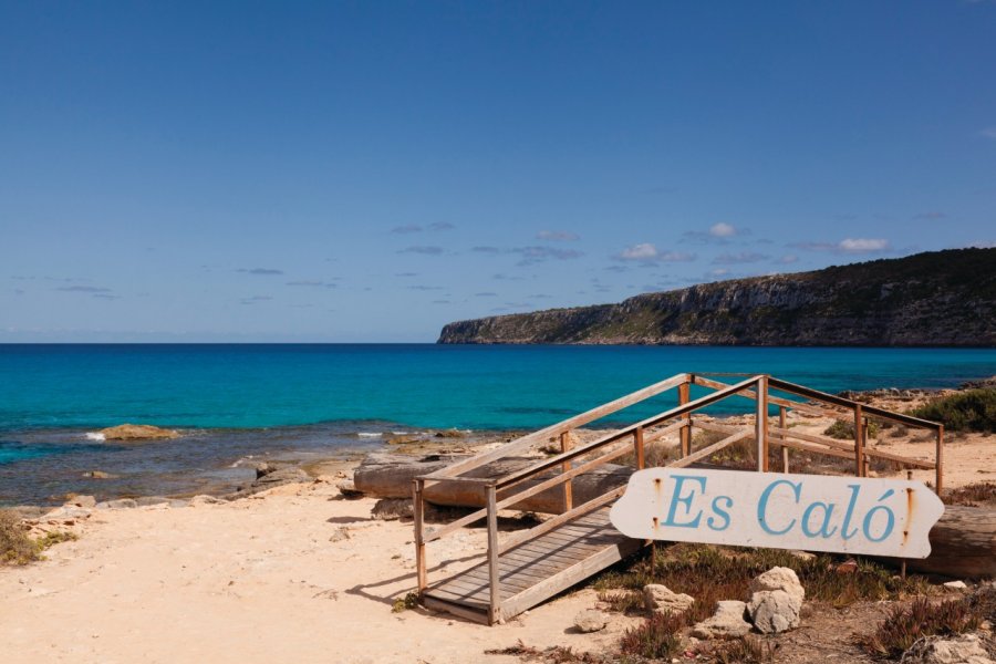 Plage d'Es Caló de Sant Agustí. Julien HARDY - Author's Image