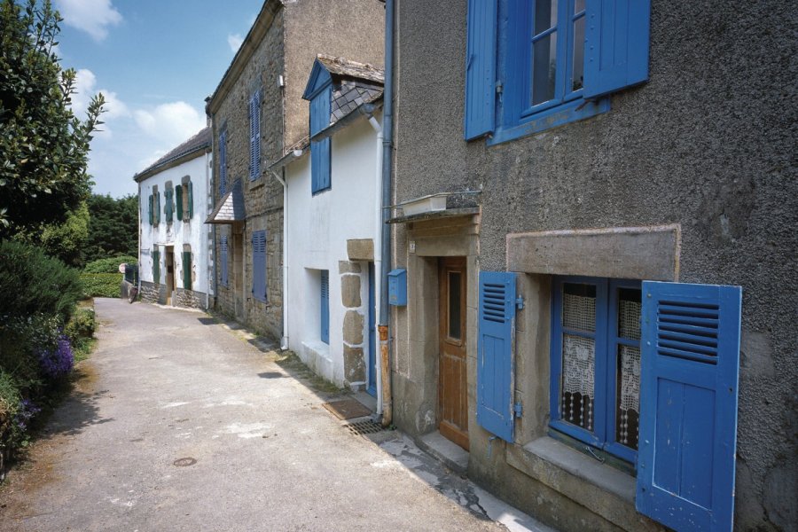 Maisons de l'île d'Arz. DX - FOTOLIA