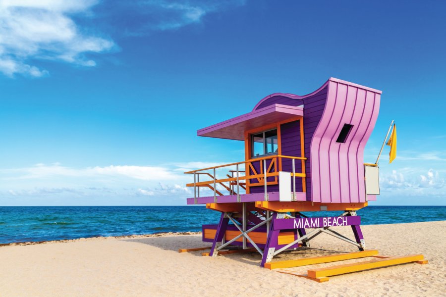 Vigile sur Miami Beach. bloodua - Shutterstock.com