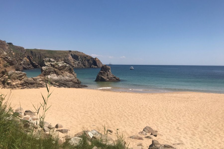 Plage des Soux, Île d'Yeu. Linda CASTAGNIE