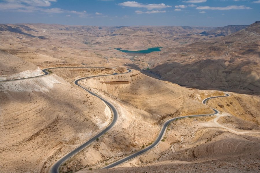 La Route des Rois s'étend dans la réserve du Wadi Mujib. Irène ALASTRUEY - Author's Image