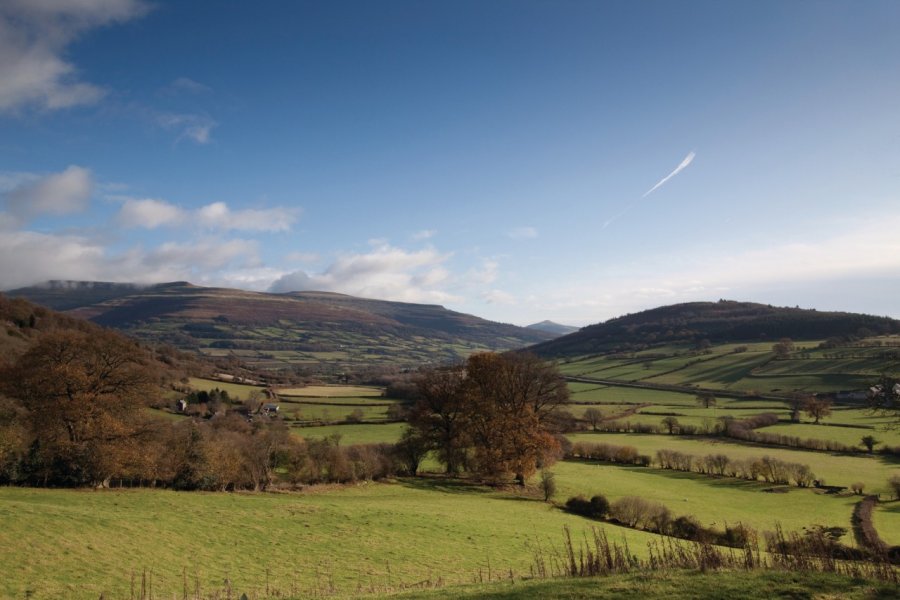 Campagne galloise bordant les Brecon Beacons ChrisPole - iStockphoto.com