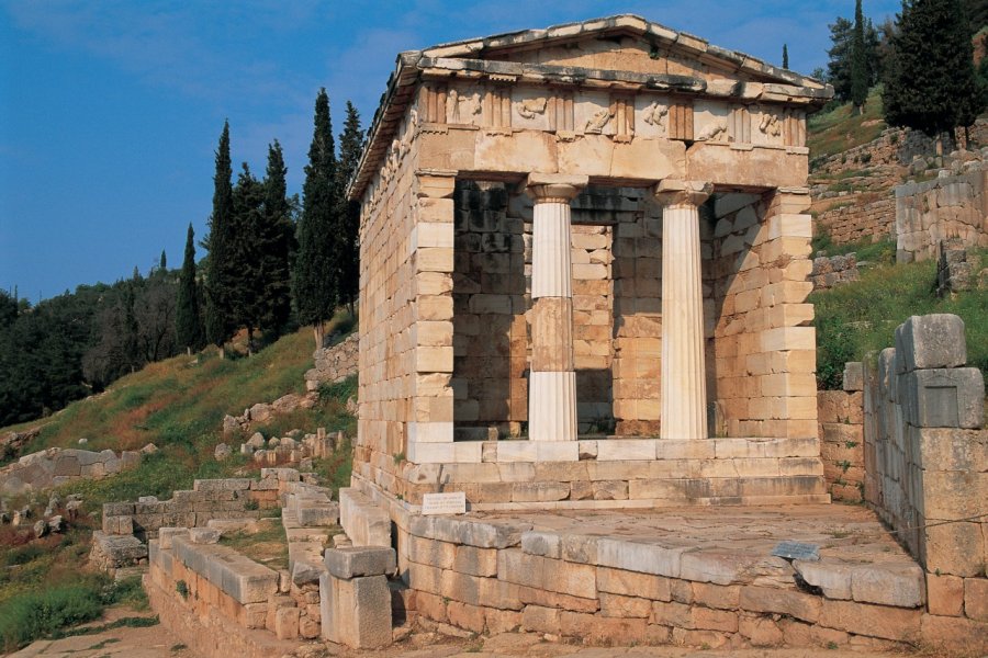 Trésor des Athéniens au sanctuaire d'Apollon. Alamer - Iconotec