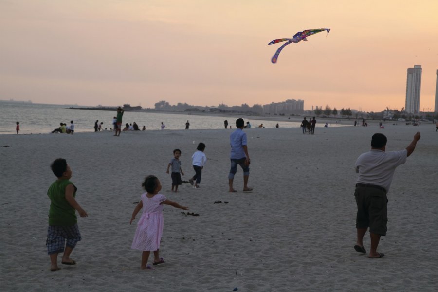 Plage familiale au nord de Malacca Stéphan SZEREMETA