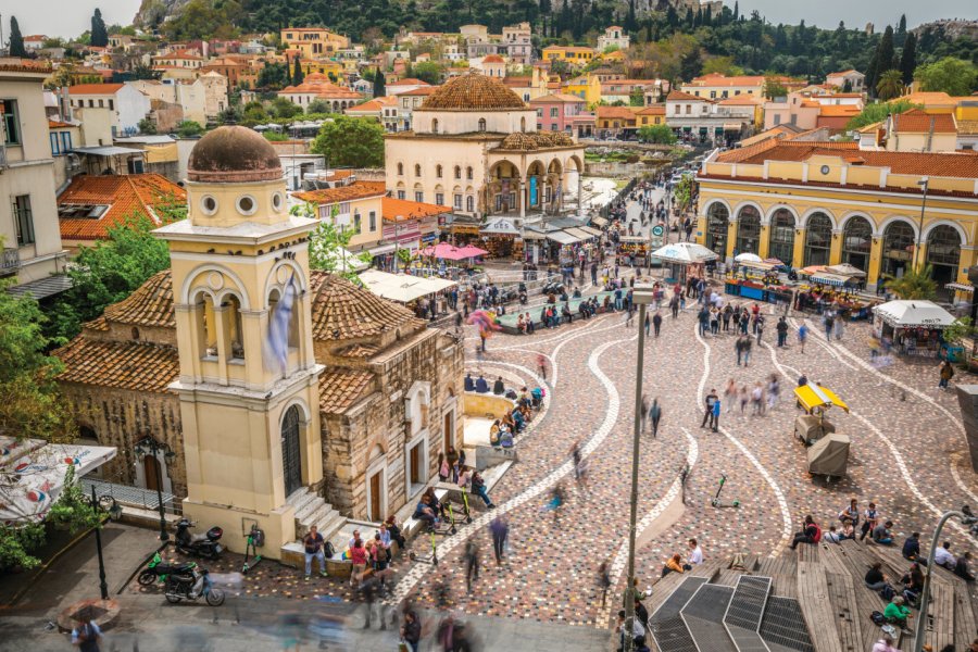 Place Monastiraki. (© Schroptschop - iStockphoto.com))