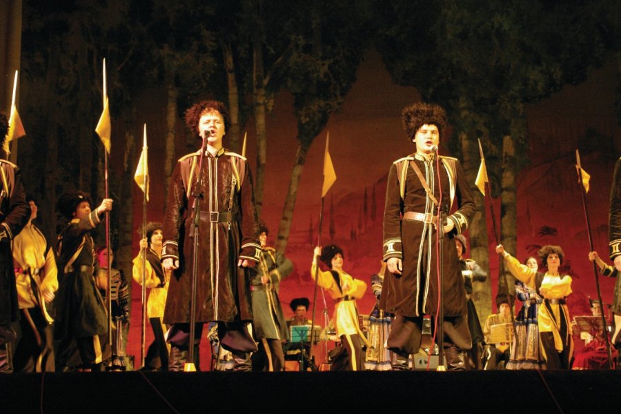 Spectacle cosaque au théâtre bouriate d'opéra et de ballet Stéphan SZEREMETA