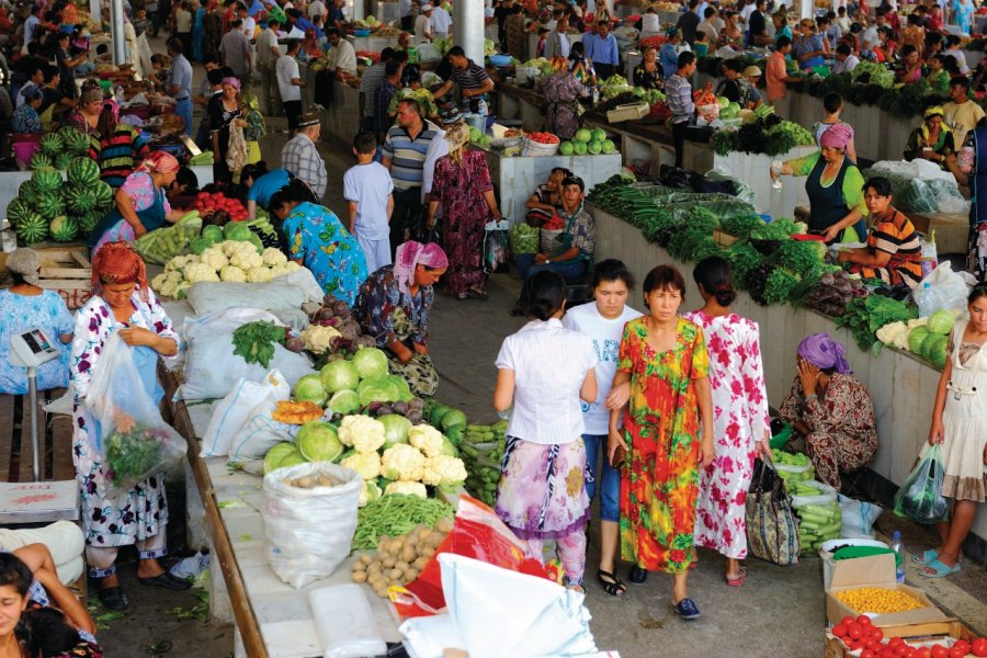 Bazar de Samarkand. Patrice ALCARAS