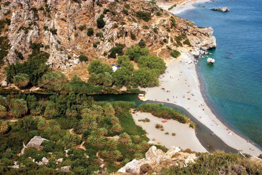 Plage de Preveli. PaulCowan - iStockphoto