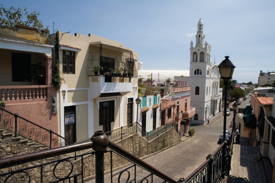 Calle Hostos dans la zone coloniale de Santo Domingo. Irène ALASTRUEY - Author's Image