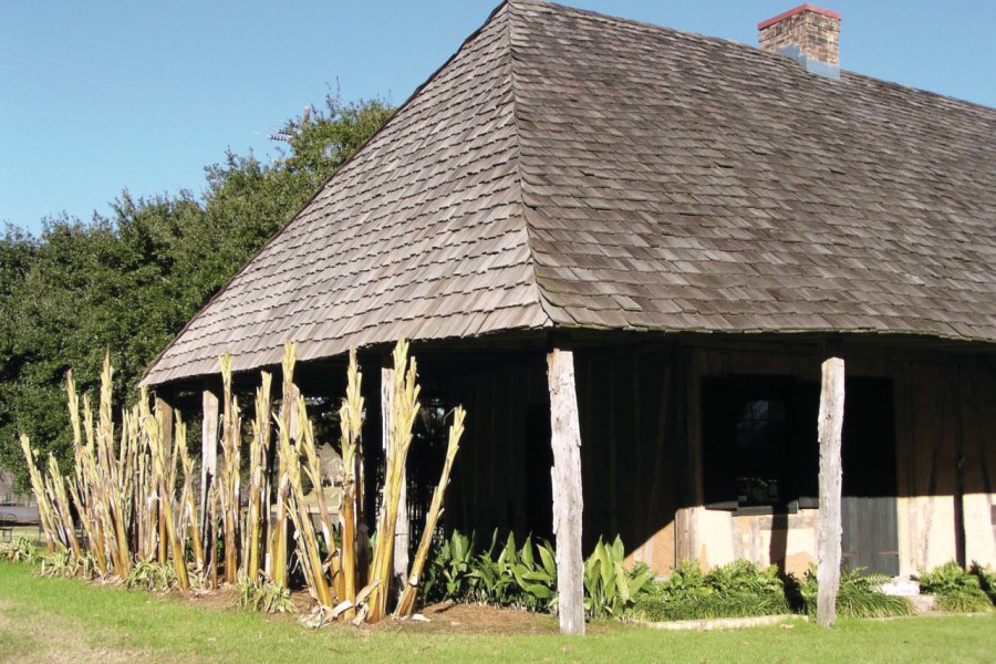 Maison historique de la région de Natchitoches. Stéphan SZEREMETA