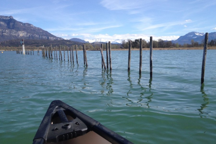 Canoë sur le Lac du Bourget Marielle VISINI