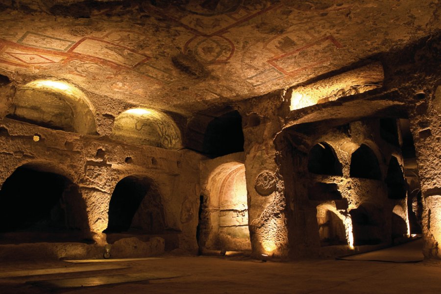Catacombes du quartier de la Sanità. Giuseppe D'Anna