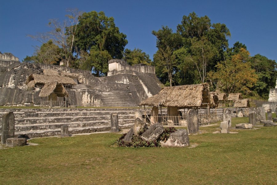 Acropole du site précolombien de Tikal. Orallef - iStockphoto.com