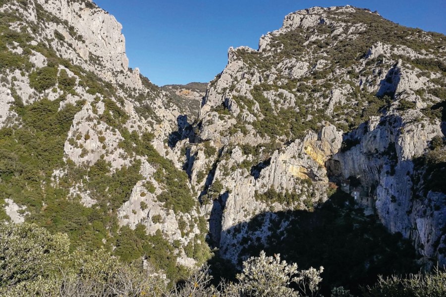 Les Gorges de Galamus. Laurent Pierson