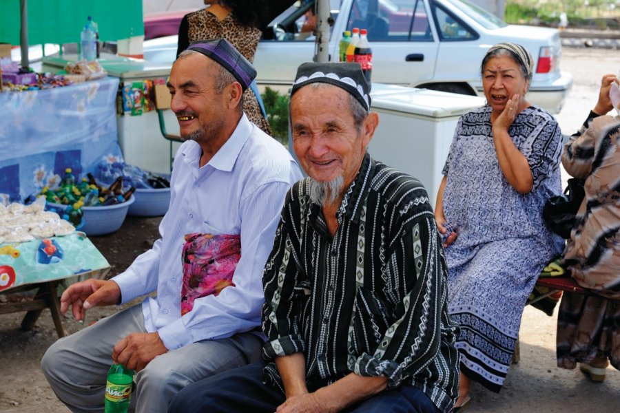 Portraits d'habitants de la vallée de Ferghana. Patrice ALCARAS