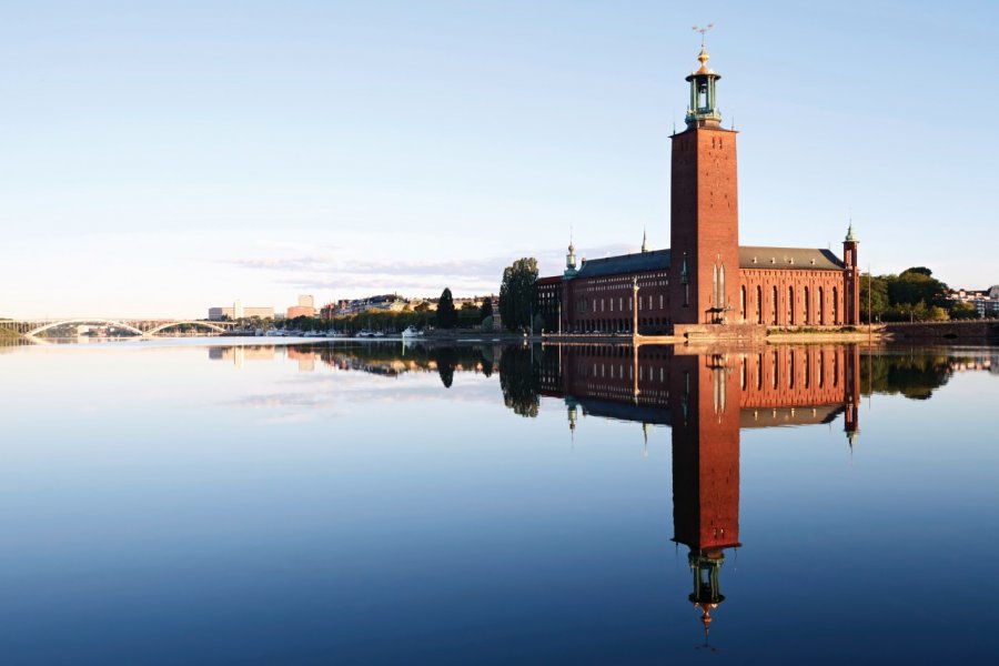 Hôtel de ville de Stockholm. Rusm - iStockphoto