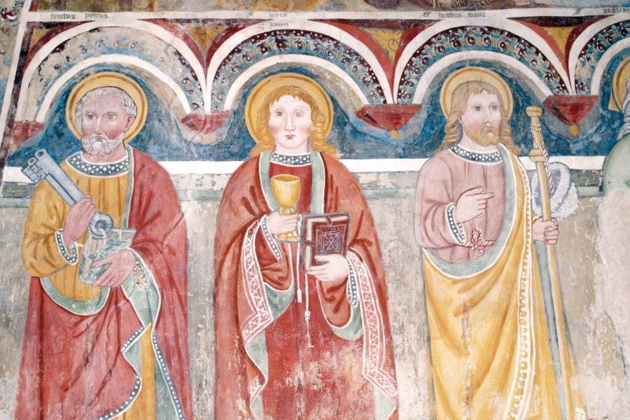 Fresque de l'église de Miglieglia. Archivio Ticino Turismo