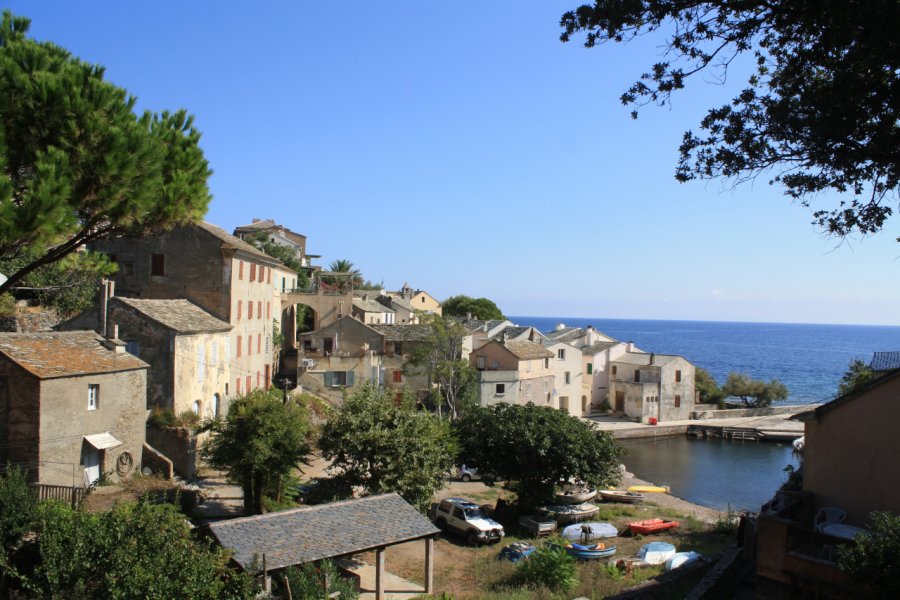 Le petit port de pêche de Cagnano Xavier Bonnin