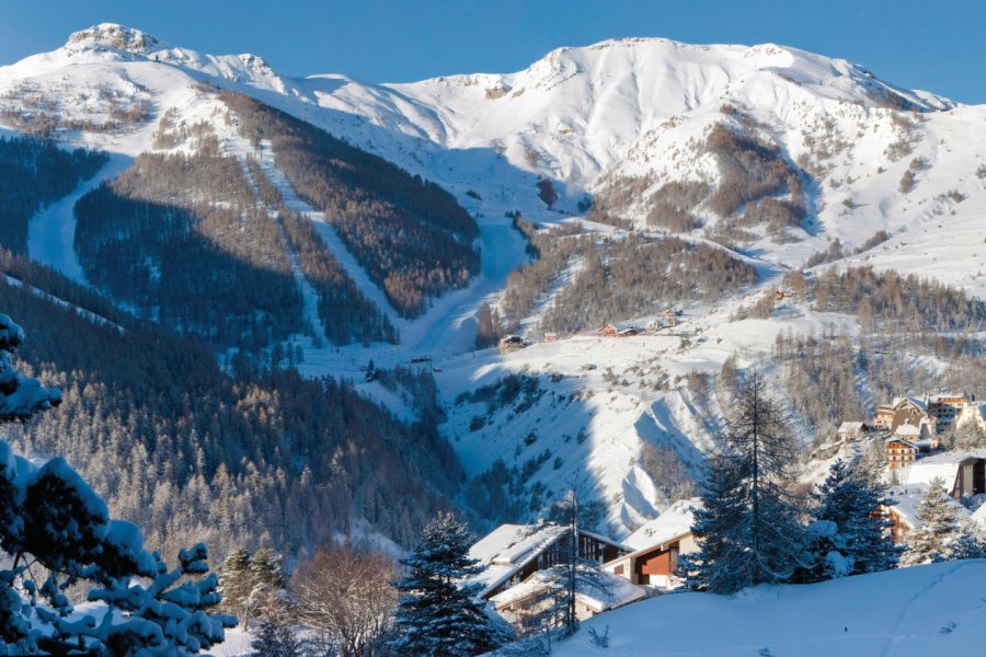 Station de ski d'Auron R. PALOMBA/Stations du Mercantour