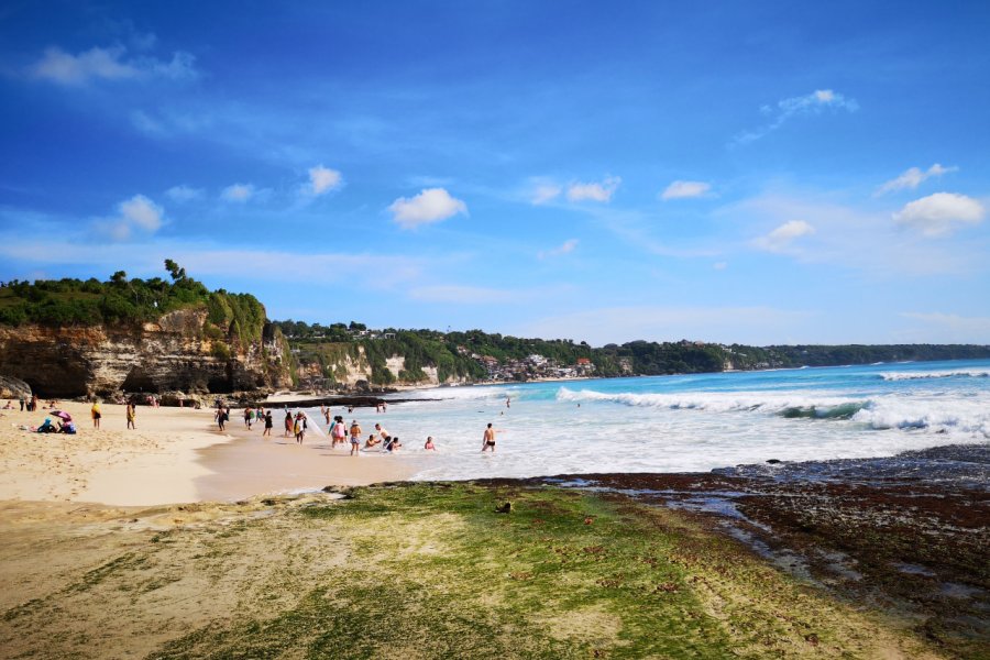 Plage de Dreamland Beach. Cécile Villard