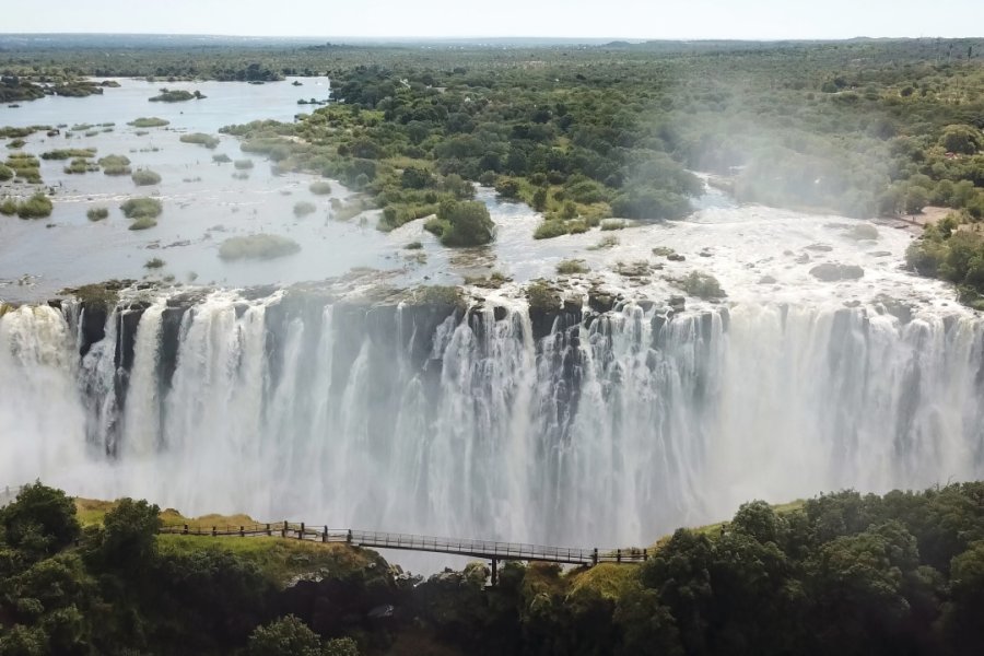 Les chutes Victoria ont servi de décors à de nombreux films. Uldis Zile - iStockphoto.com