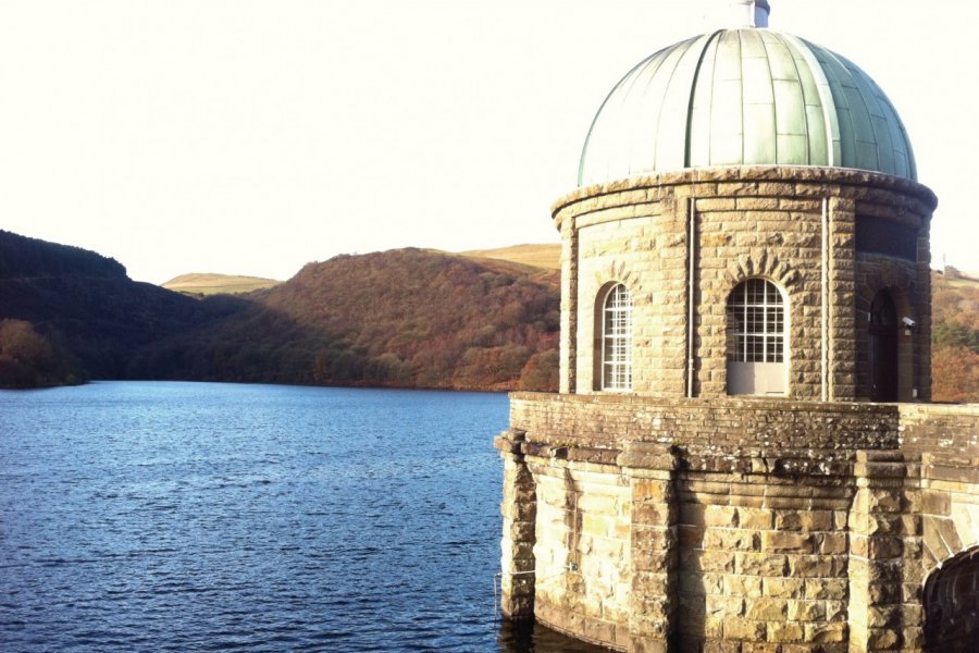 Elan Valley, marquée par une succession de barrages et de lacs artificiels. Muriel PARENT