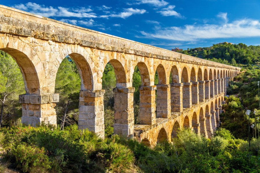 L'aqueduc de Les Ferreres. Leonid Andronov - Shutterstock.com