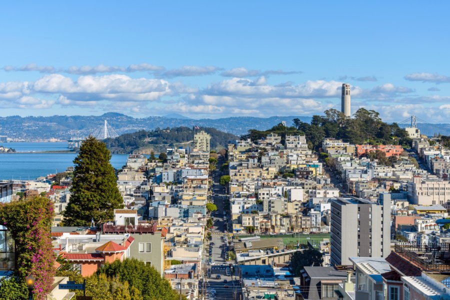 Le quartier de Telegraph Hill. Sean Xu - Shutterstock.com