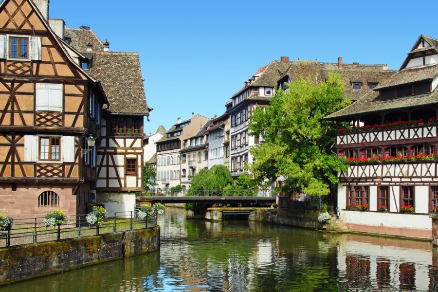 La Petite France, quartier historique de Strasbourg. photlook