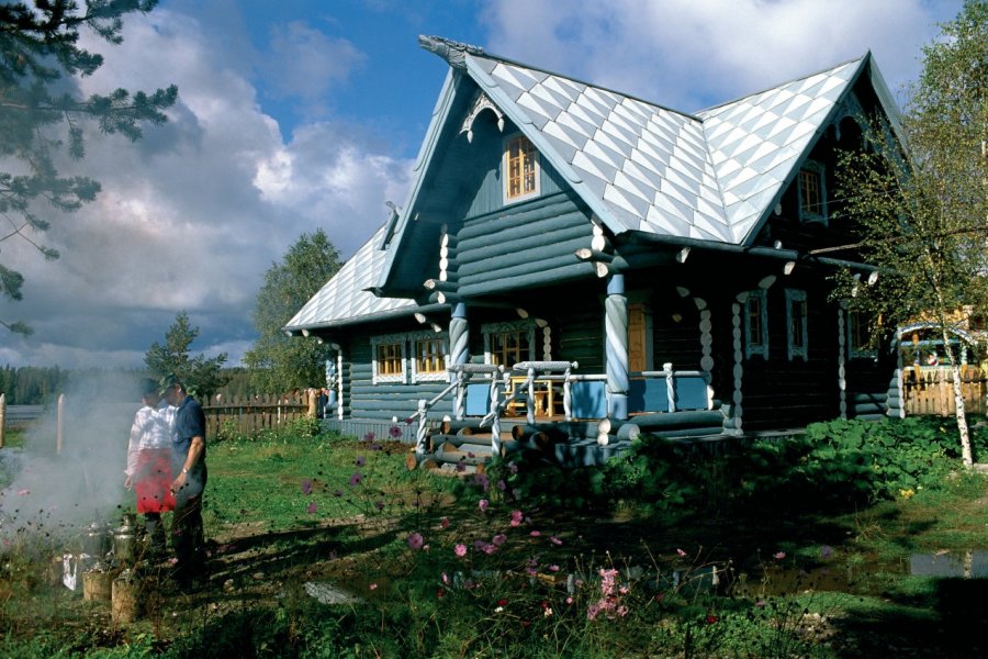 Isba à Mandroga, le long du Svir. Author's Image