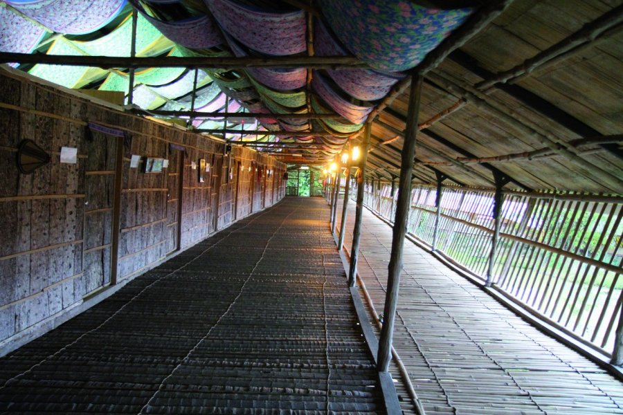 Longhouse du Sabah Tea Garden Stéphan SZEREMETA