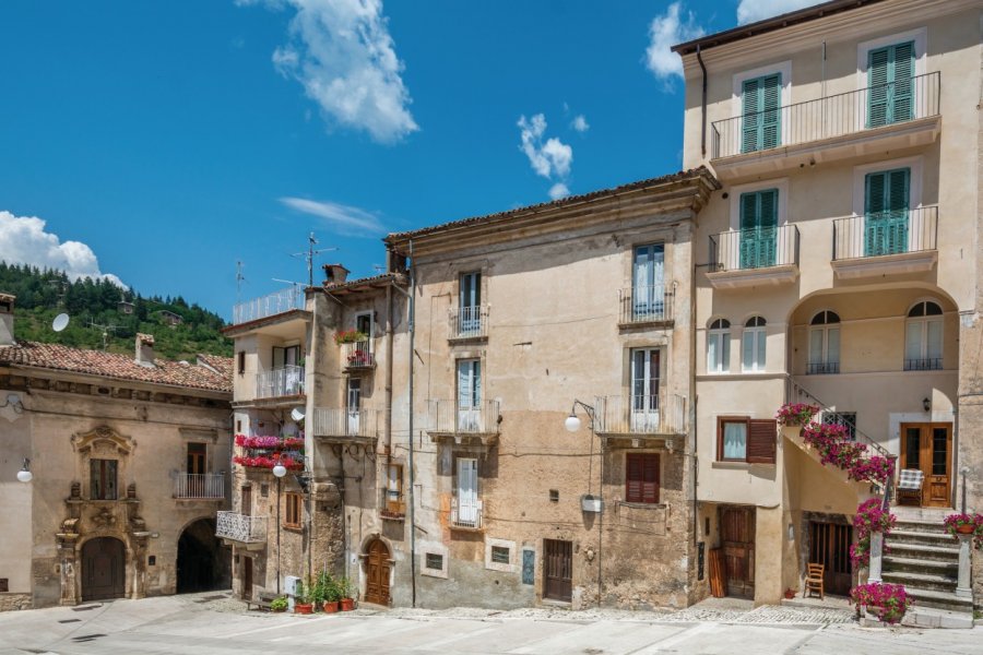 Scanno, petit village de l'Aquila. e55evu - iStockphoto