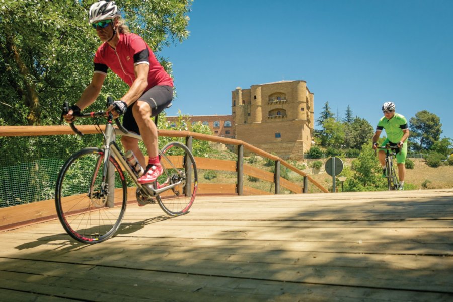 Balade à vélo dans Benavente. Trackmtb / Ruta Via de la Plata