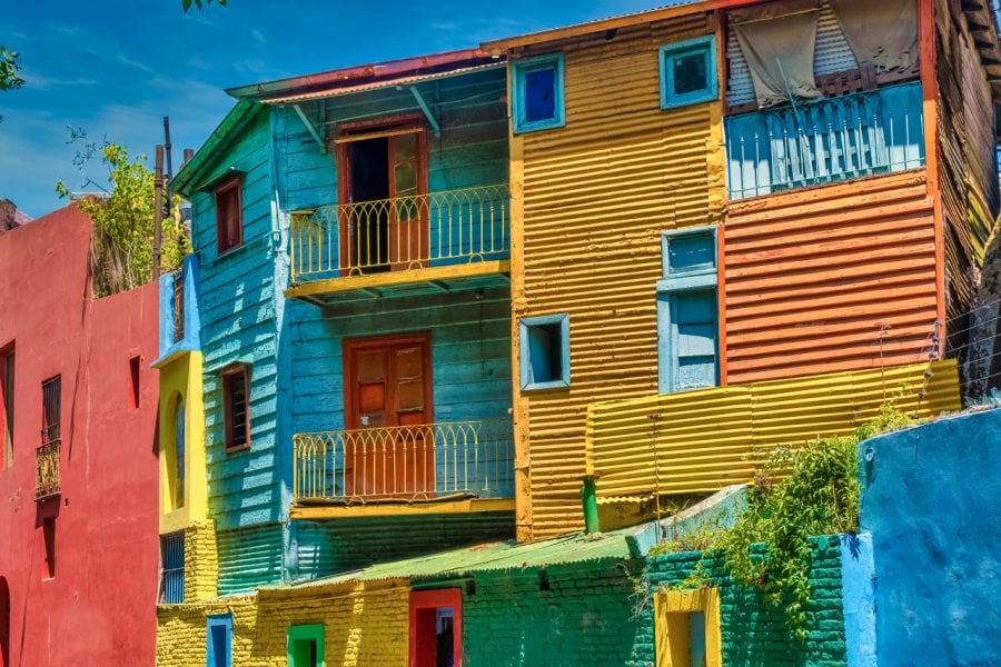 Le quartier coloré de Caminto, Buenos Aires. LouieLea - Shutterstock.com